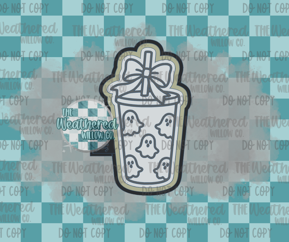 Ghost cup - Silicone Freshie Mold