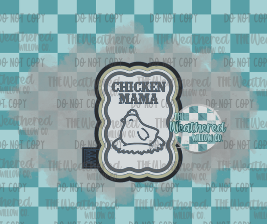 Chicken mama - Silicone Freshie Mold