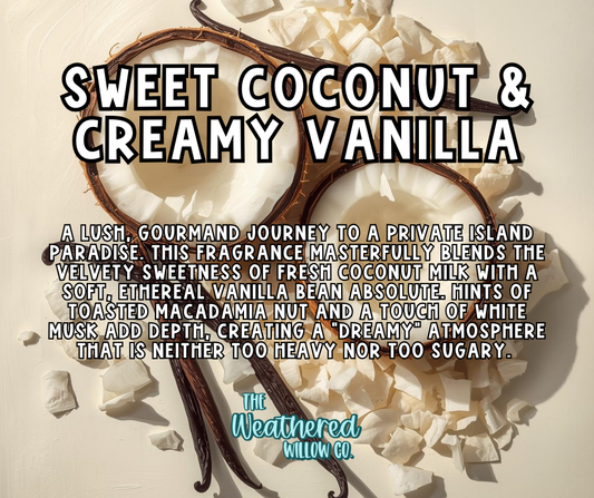 Sweet coconut & creamy vanilla - 16oz Scented Aroma Beads