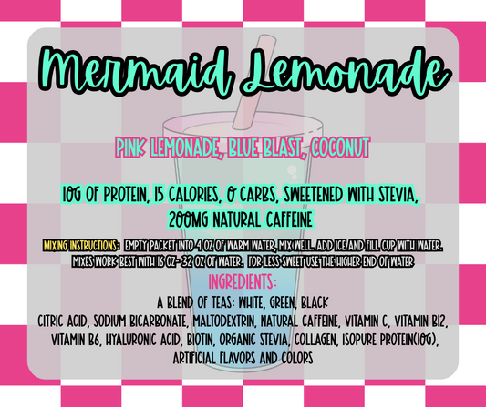 Mermaid Lemonade - Loaded Tea Packet
