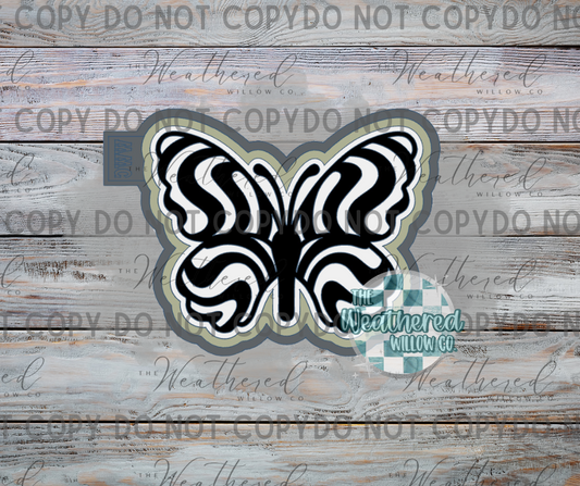 Trippy Butterfly - Silicone Freshie Mold