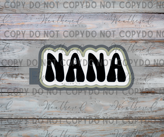 NANA - Silicone Freshie Mold