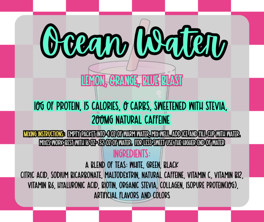 Ocean Water - Loaded Tea Packet