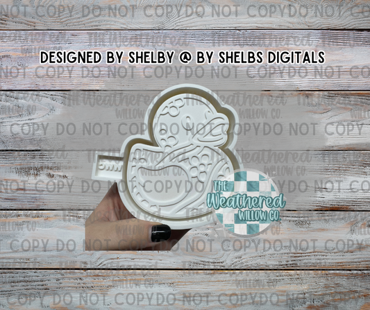 Groovy Duck - Silicone Freshie
