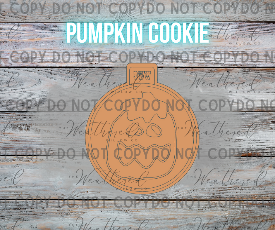 Pumpkin Cookie - Silicone Freshie Mold