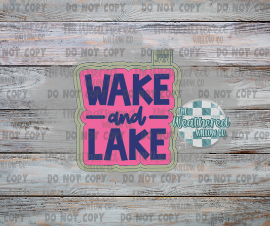 Wake and Lake - Silicone Freshie Mold