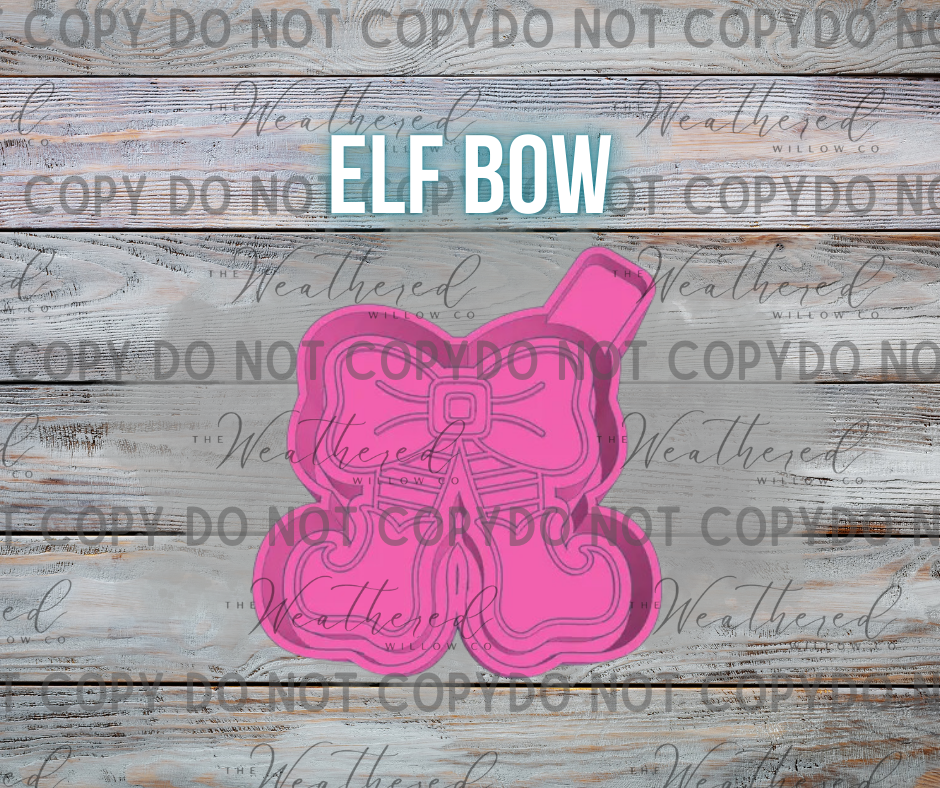 Elf Bow - Silicone Freshie Mold