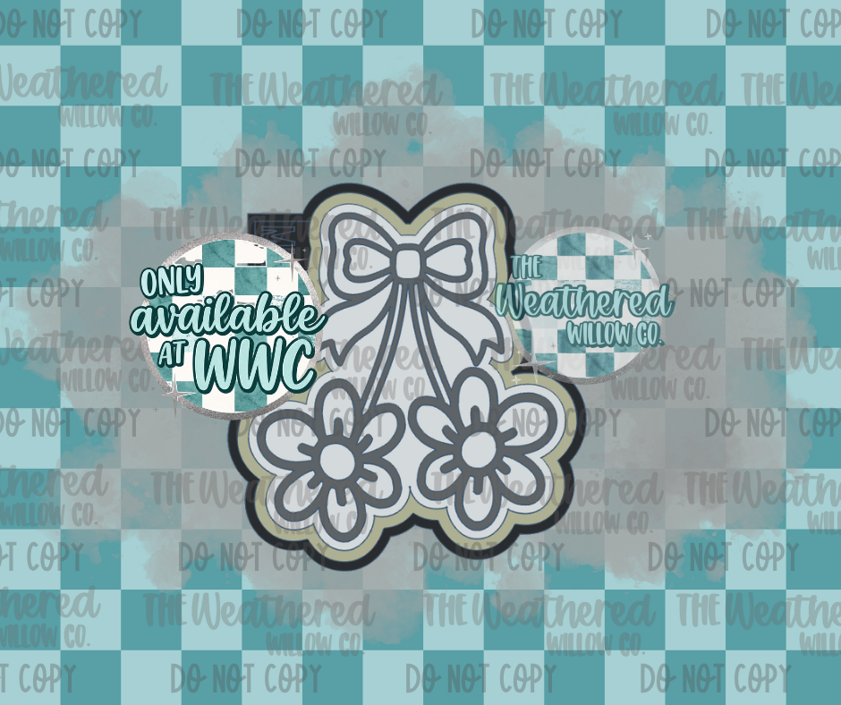 Doodle Daisy Cherries - WWC EXCLUSIVE - Silicone Freshie Mold