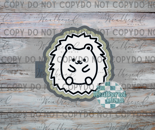 Cute Hedgehog - Silicone Freshie Mold