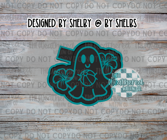 Beach Ghost - Silicone Freshie Mold