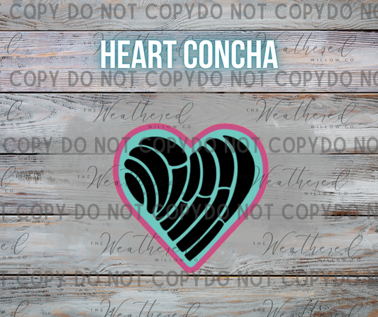 Heart Concha - Silicone Freshie Mold