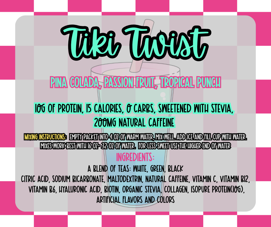 Tiki Twist - Loaded Tea Packet
