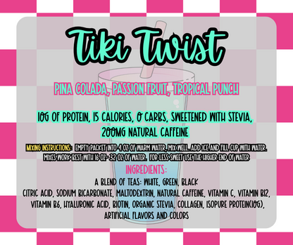 Tiki Twist - Loaded Tea Packet