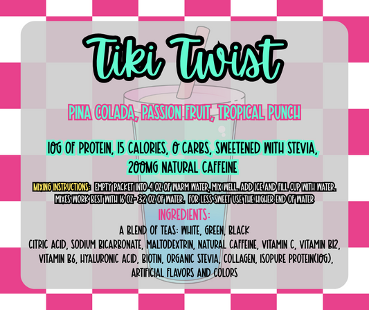 Tiki Twist - Loaded Tea Packet