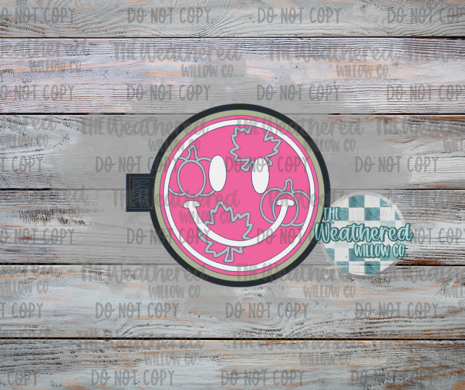 Fall Smiley - Silicone Freshie Mold