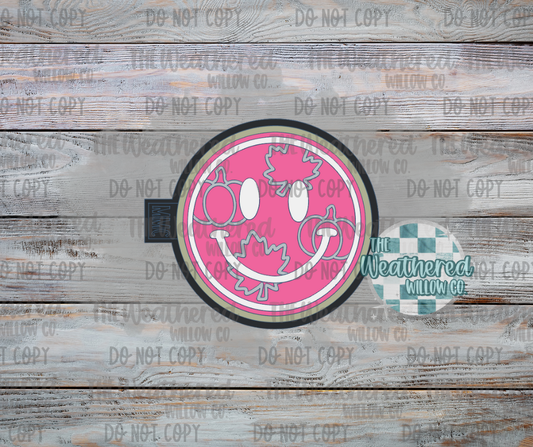 Fall Smiley - Silicone Freshie Mold