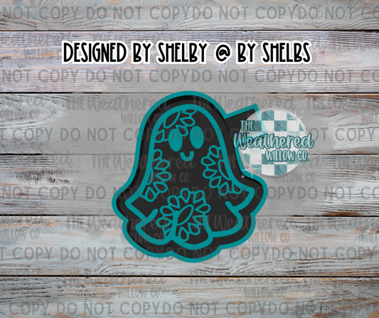 Concho Ghost - Silicone Freshie Mold