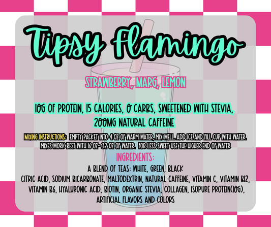 Tipsy Flamingo - Loaded Tea Packet