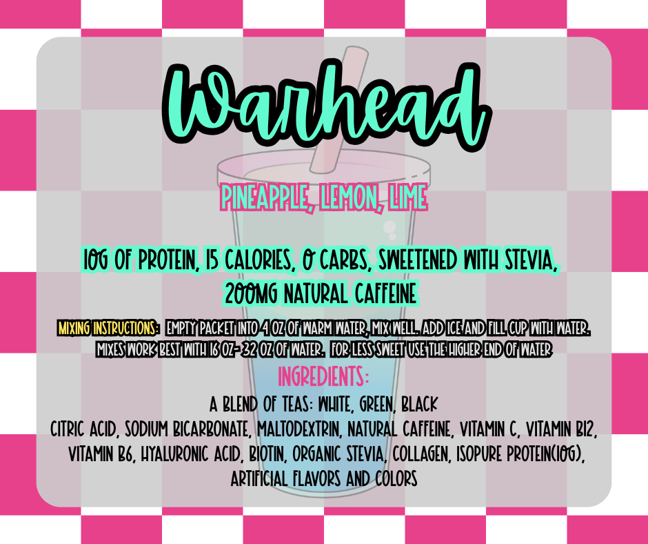 Warhead - Loaded Tea Packet