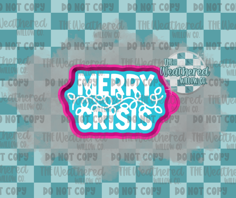 Merry Crisis - Silicone Freshie Mold