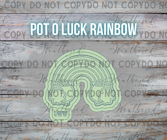 Pot o luck Rainbow - Silicone Freshie Mold