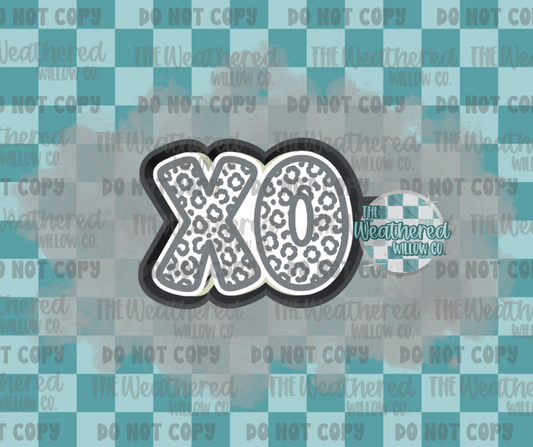Leopard XO - Silicone Freshie Mold