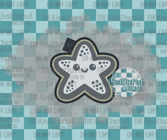 Cute Starfish - Silicone Freshie Mold