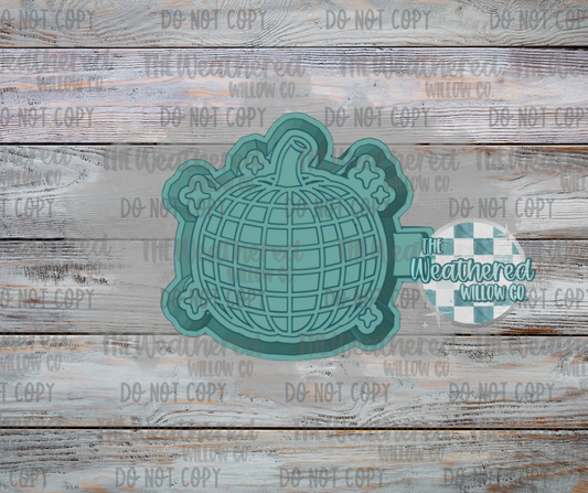 Disco Pumpkin - Silicone Freshie Mold