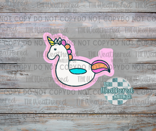 Unicorn Floatie - Silicone Freshie