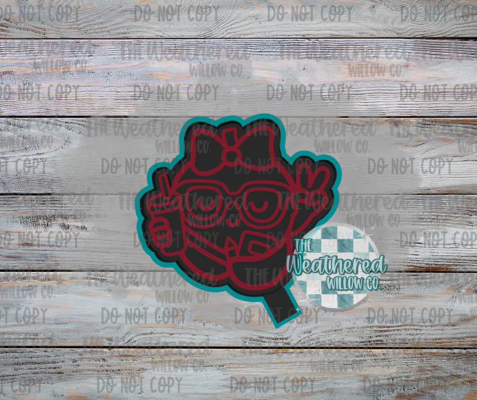 Boujee Apple - Silicone Freshie Mold