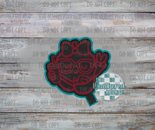 Boujee Apple - Silicone Freshie Mold