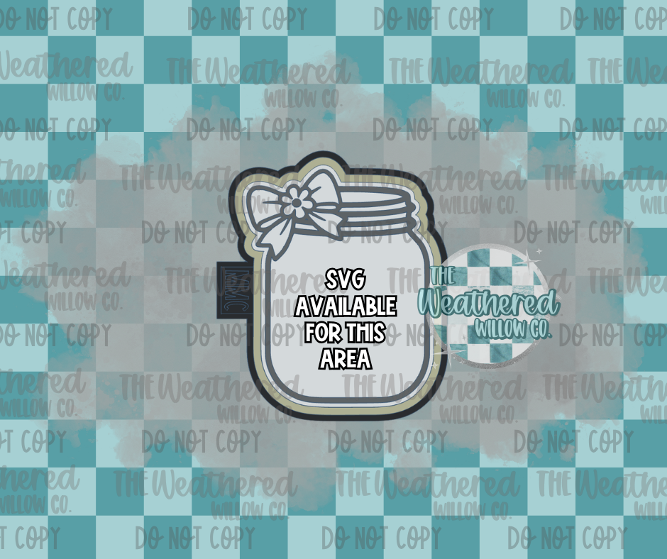Mason Jar - Silicone Freshie Mold