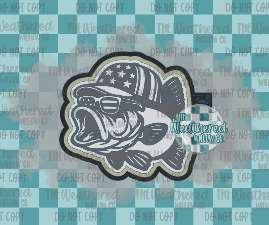 American Bass - Silicone Freshie Mold