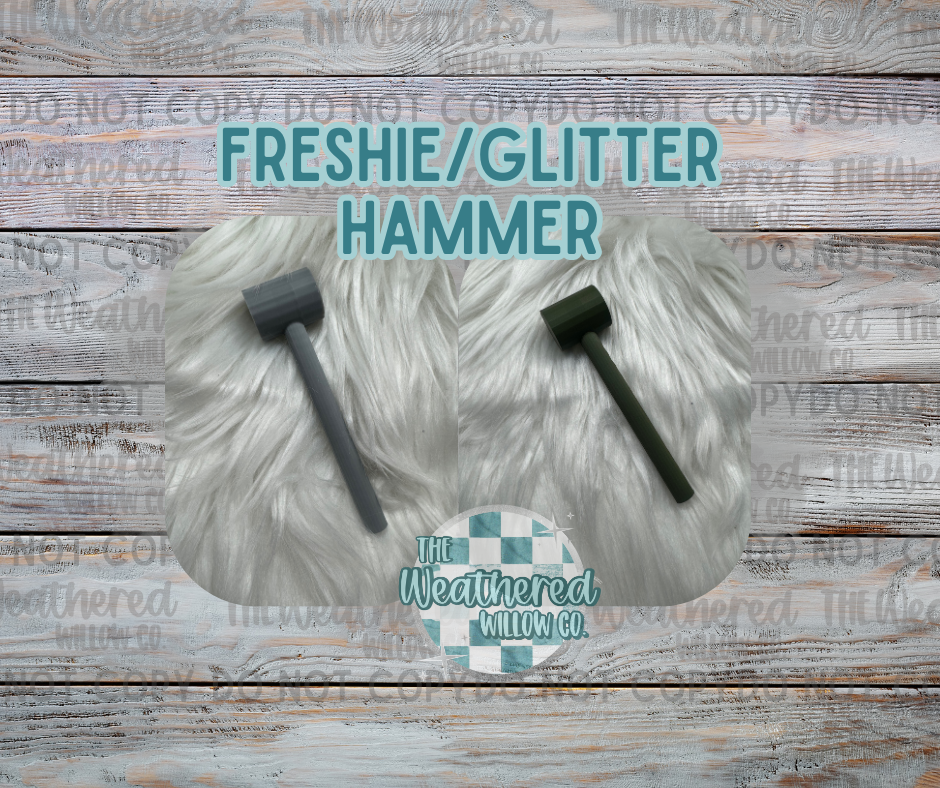 Freshie/Glitter Hammer - 3D Printed