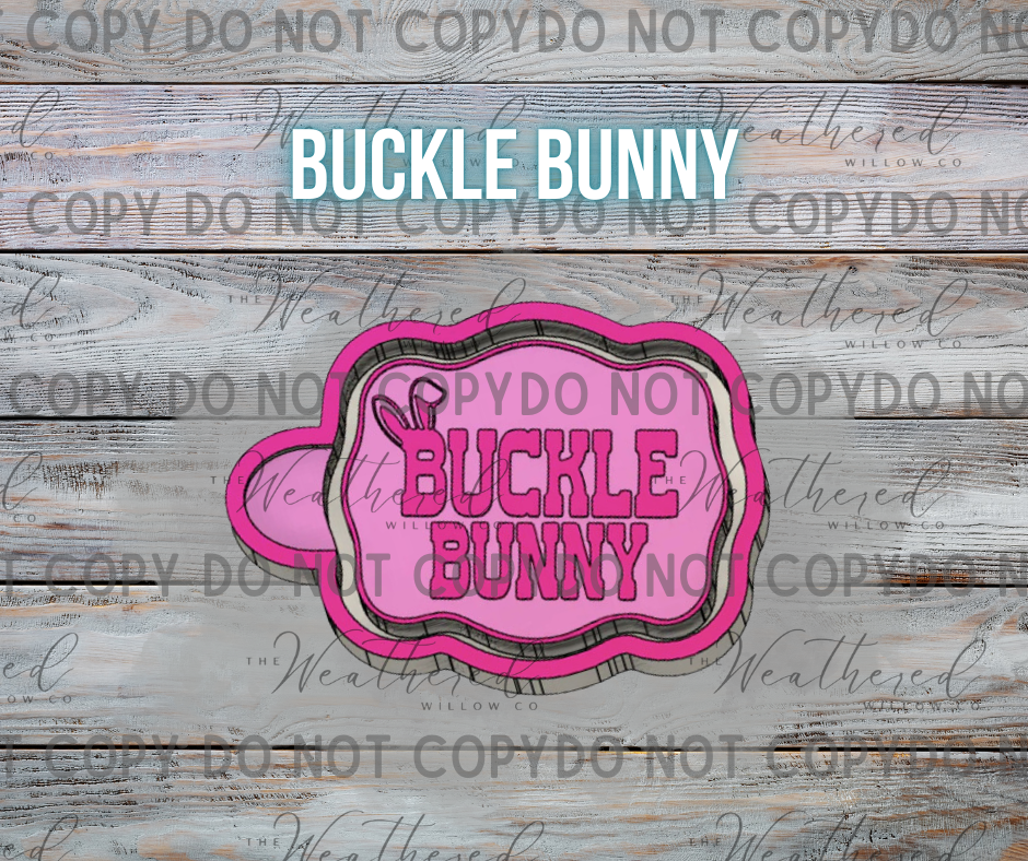 Buckle Bunny - Silicone Freshie Mold