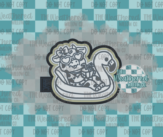 Summer highland on float - Silicone Freshie Mold