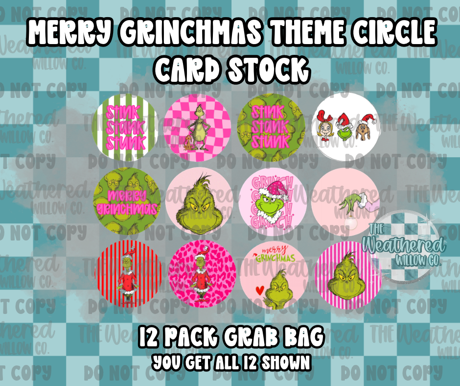 Merry Gmas - Premium Cardstock Grab Bag