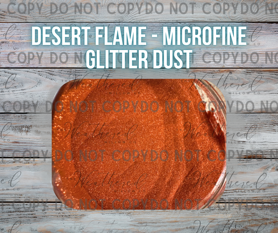 Desert Flame - Glitter Dust