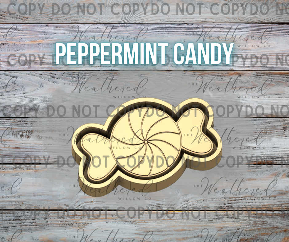 Peppermint Candy - Silicone Freshie Mold