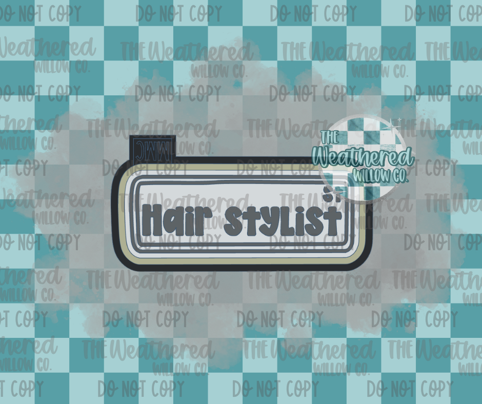 Hair stylist ST - Silicone Freshie Mold