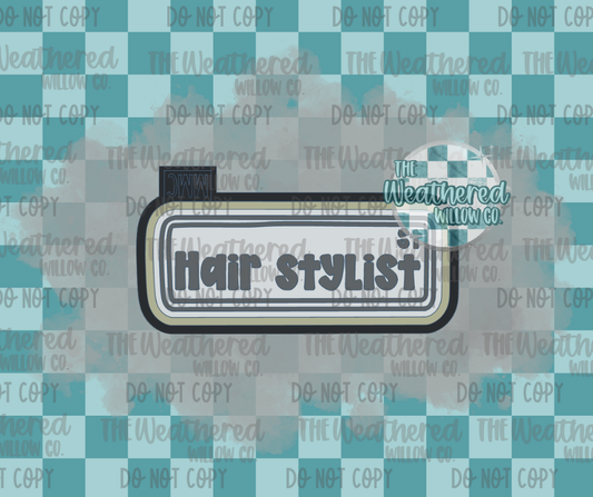Hair stylist ST - Silicone Freshie Mold