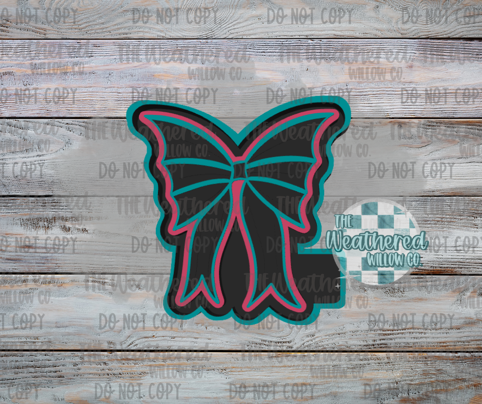 Bat Bow - Silicone Freshie Mold