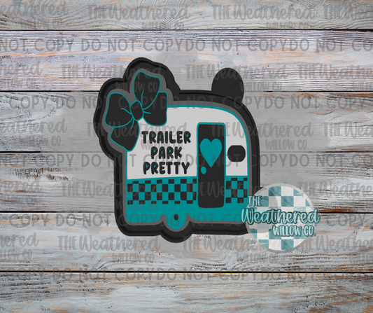Trailer park pretty camper - Silicone Freshie Mold