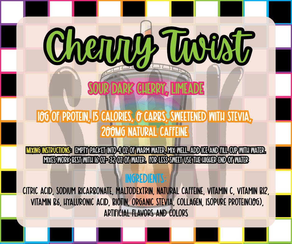 Cherry Twist - Loaded Sours Packet