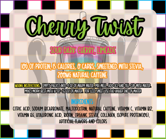 Cherry Twist - Loaded Sours Packet