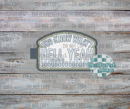 You know what? Hell yeah - Silicone Freshie Mold