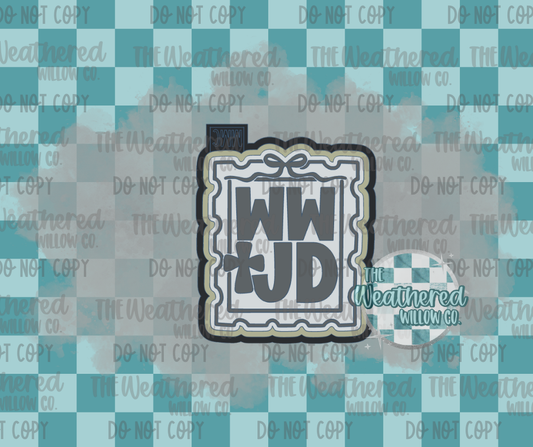 WWJD Stamp - Silicone Freshie Mold