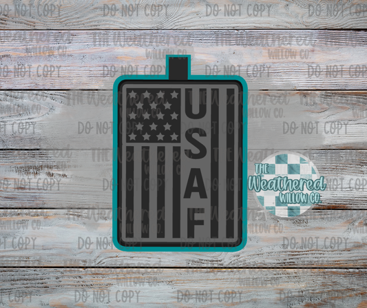 USAF Flag - Silicone Freshie Mold