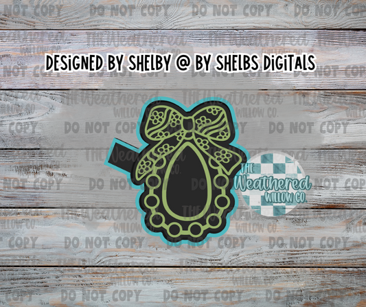 Concho with groovy bow - Silicone Freshie Mold