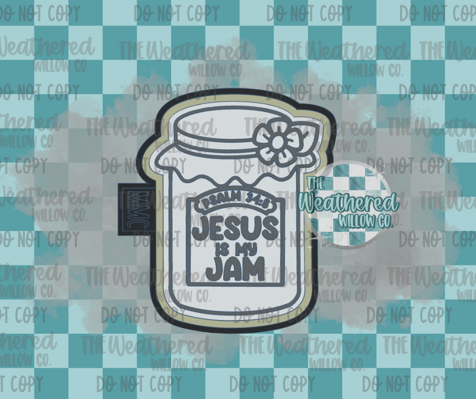 Jesus is my jam - Silicone Freshie Mold